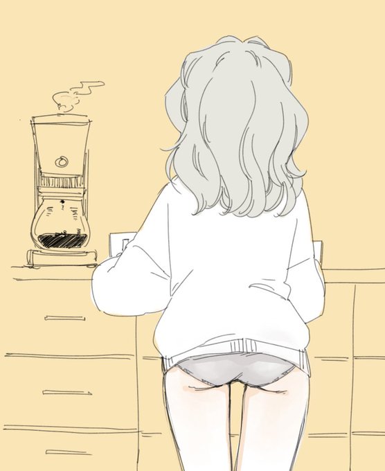 ちびっこちゃんにモーニングコーヒー淹れてもらいたい☕️(ちびっこちゃんはホットミルク)#ちびっこちゃん朝活 