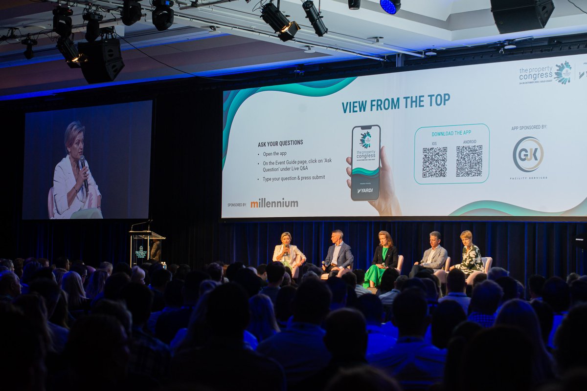 PropertyCouncil's tweet photo. Industry leaders share their views on emerging trends and forecasts, and the opportunities and challenges ahead for the property sector #TPC22
Sponsor Millennium https://t.co/30XMrI0ovy