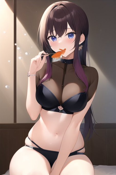 novelAIの今までのクセから絶対やると思ってたんだけどさあ!
頼んだのは金魚にエサをあげる女の子であって、金魚をエサにする女の子じゃないから! 