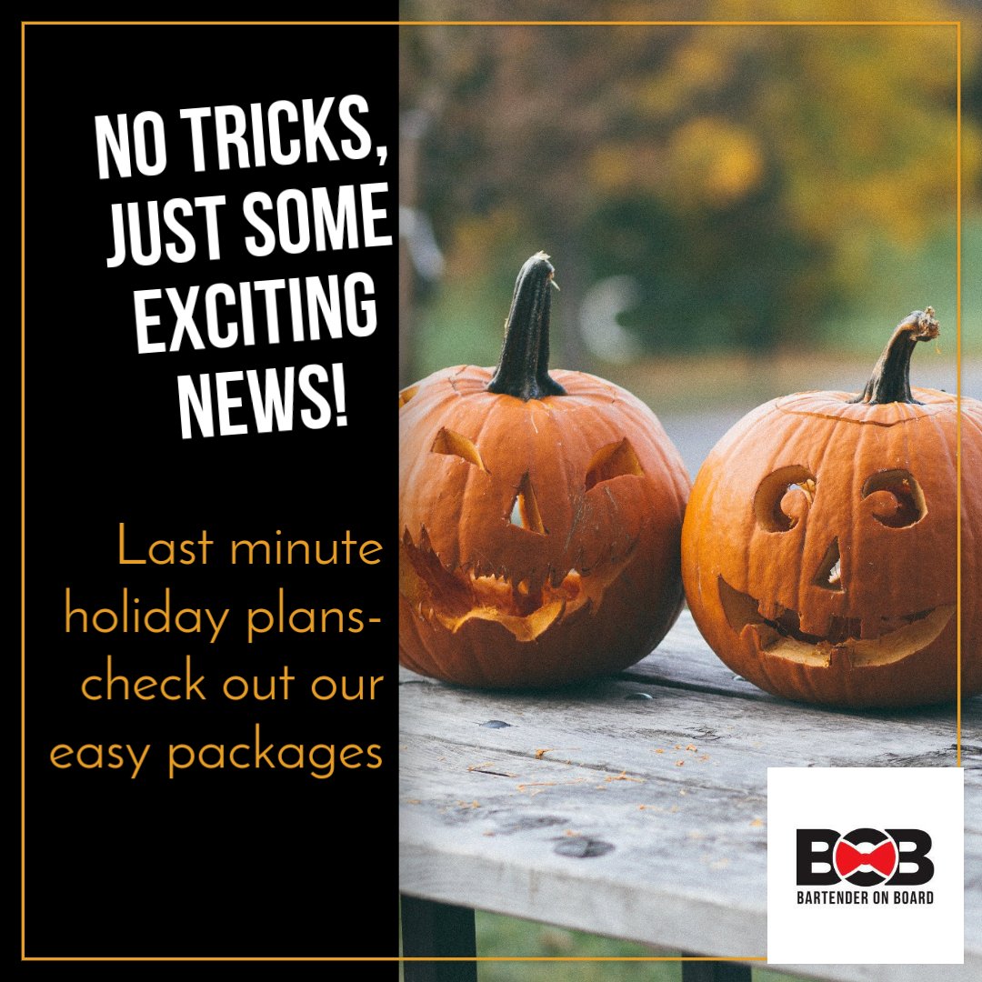 #Halloween
#thanksgiving
#chanukah
#christmas
#birthdayparties
#newyearseve
Whatever the occasion for your celebration book  
#bartenderonboard today!