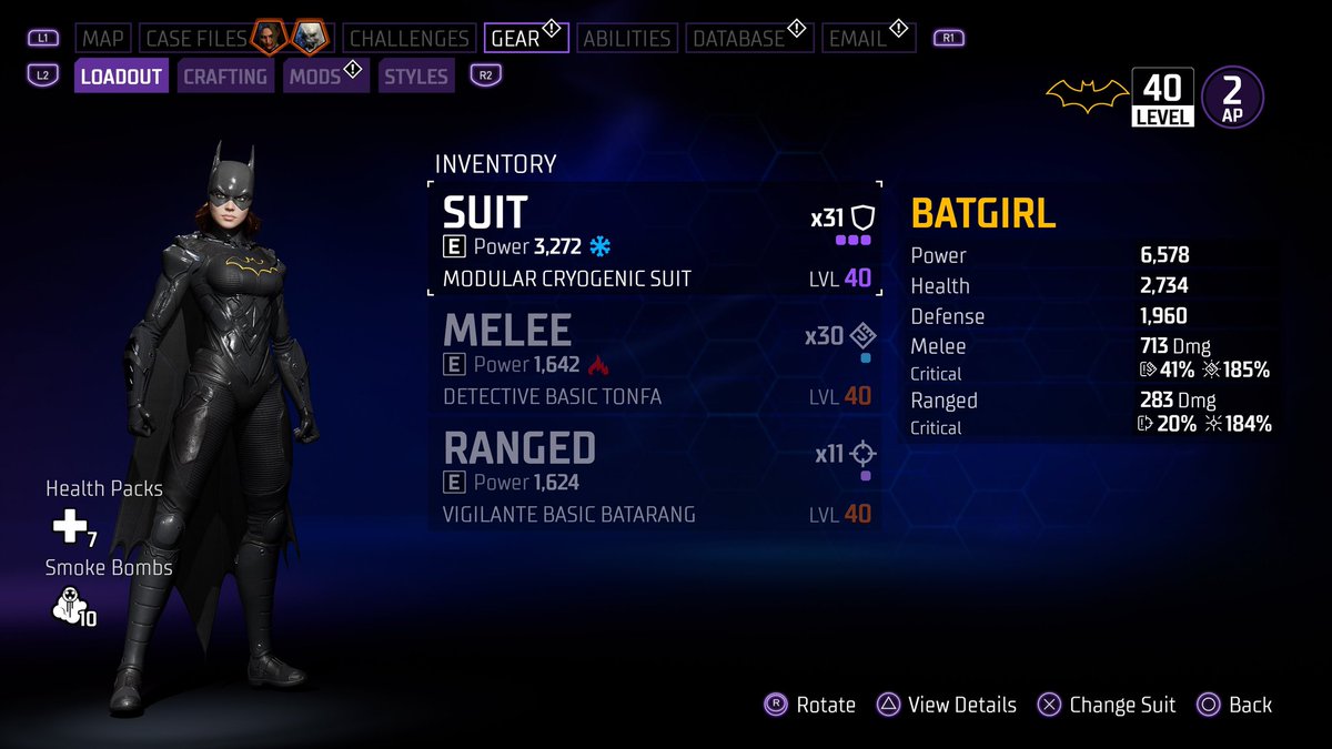 VIETAY's tweet photo. Think I've played Gotham Knights too much..... https://t.co/8l2AjK0r4U