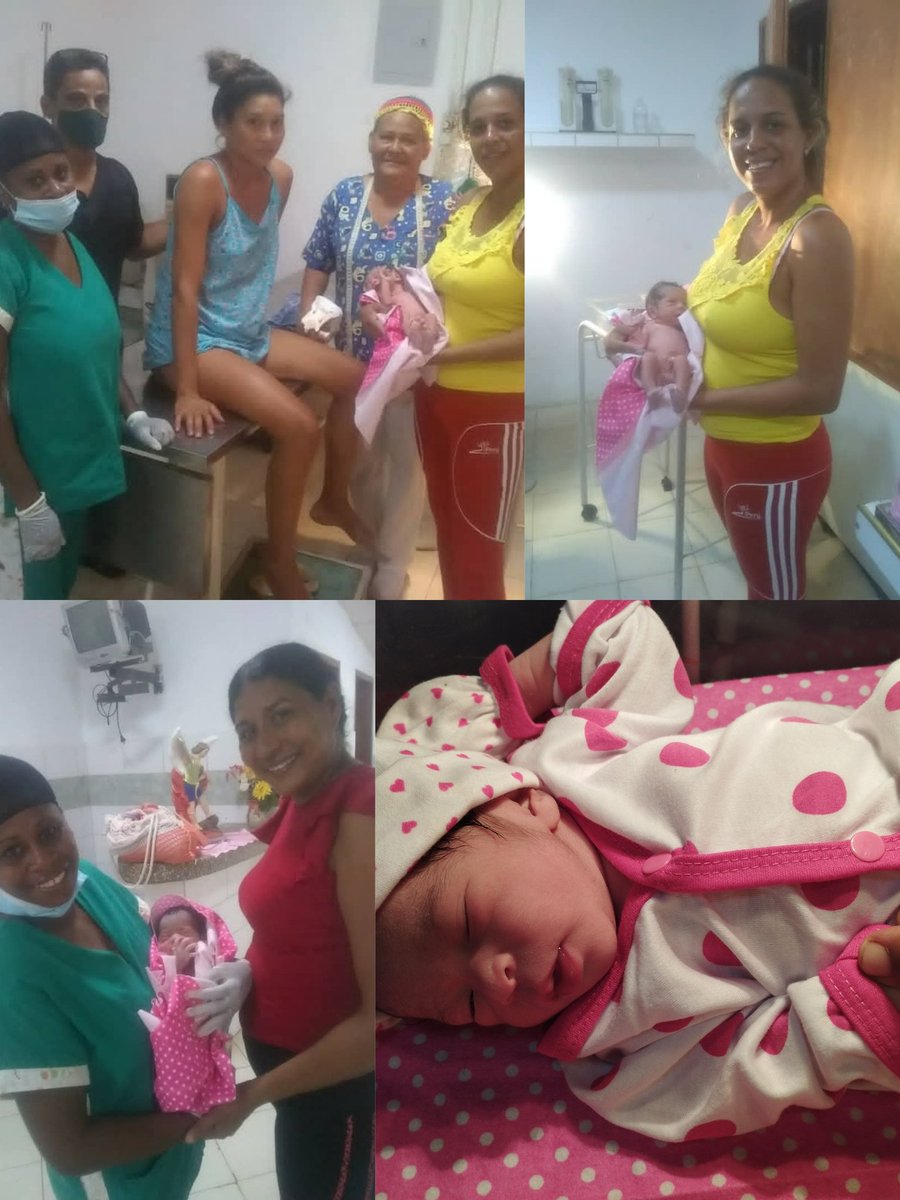 Con la ayuda de nuestro equipo de guardia nació esta bella bebé llamada Esperanza. Representado así un logro más de la medicina cubana en el hermano pueblo venezolano.
#FuerzaCuba #Cuba #CubaPorLaVida #CubaPorLaPaz #CubaEsAmor #TodosJuntos <a href="/cubacooperaven/">Brigada Médica Cubana en Venezuela</a> #CdiPedroMF