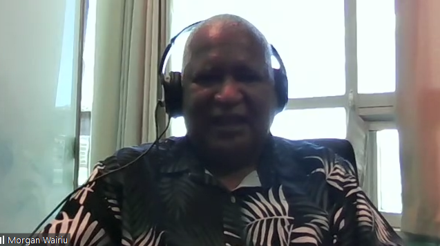 openaccess_anz's tweet photo. Kicking off our first panel for @OAWeek 
Climate injustice in the Pacific: how can open science support vulnerable communities?  
Dr Morgan Wairiu emphasises we must have Pacific voices in the climate change debate #OpenForClimateJustice https://t.co/mg8hPq1SBW