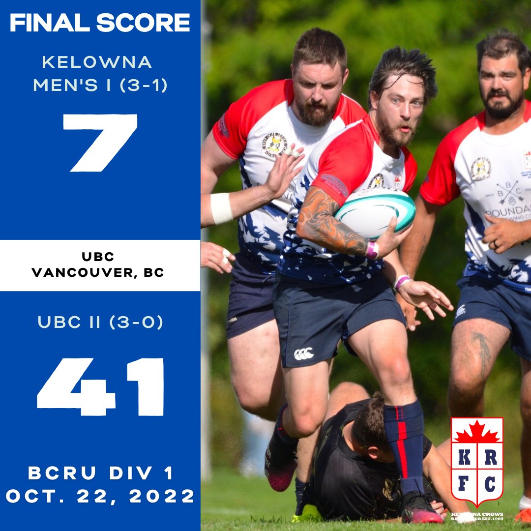 Kelowna Crows Rugby tweet media