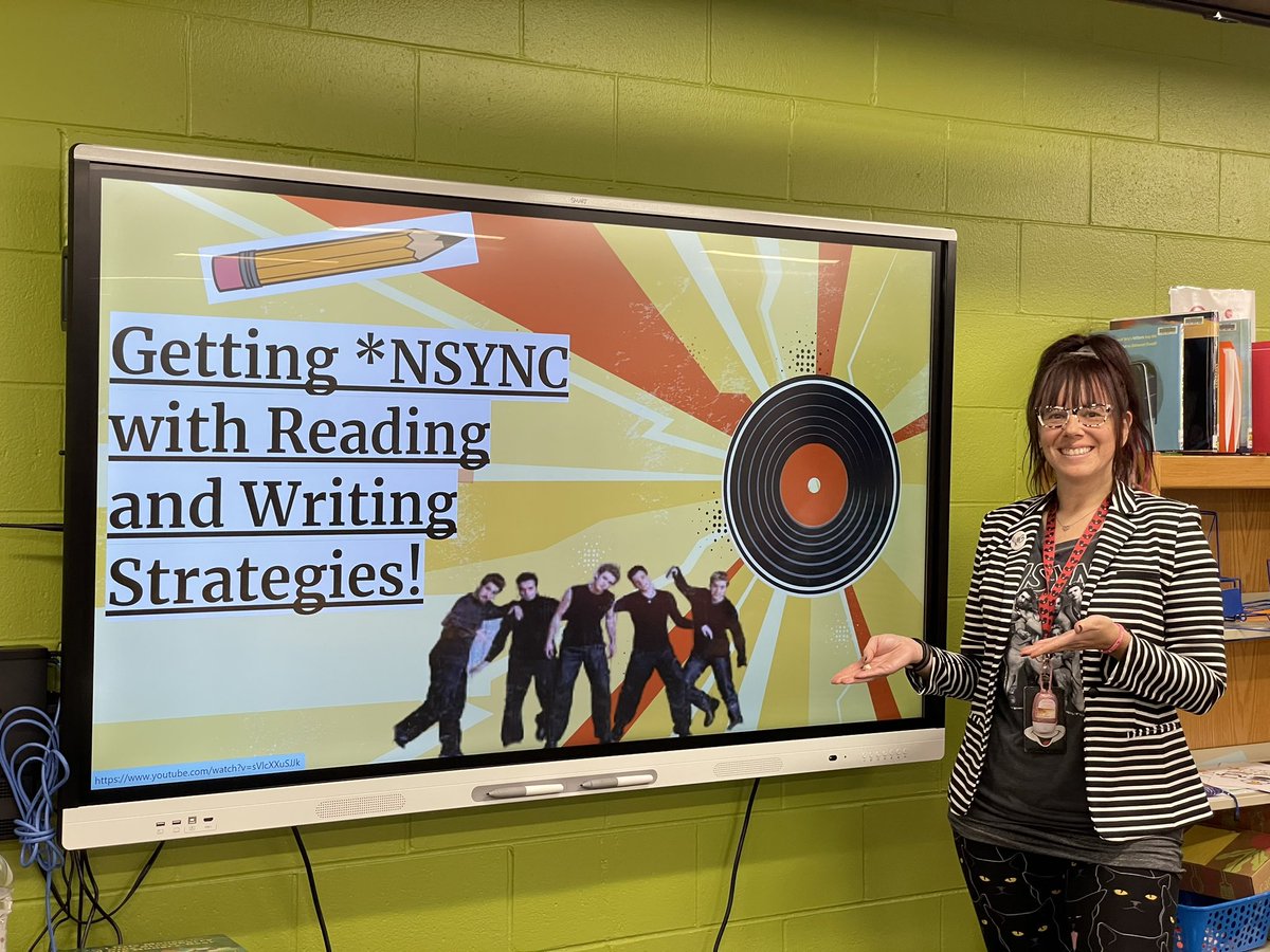 Great D12 Teacher Academy today! <a href="/NelsonKindRCrew/">Michelle Nelson</a> supported professional learning with engaging reading and writing strategies. Can’t wait to see these new strategies in action. #ProudToBeD12