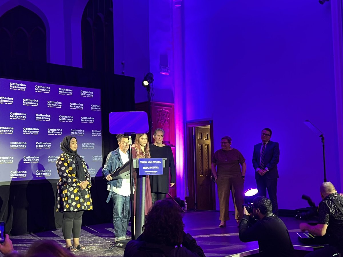 Chibambo's tweet photo. .@cmckenney is the leader (many) Ottawans needed and deserved. Visionary, principled and immensely qualified. #ImWithThem https://t.co/Sn3F008EZt