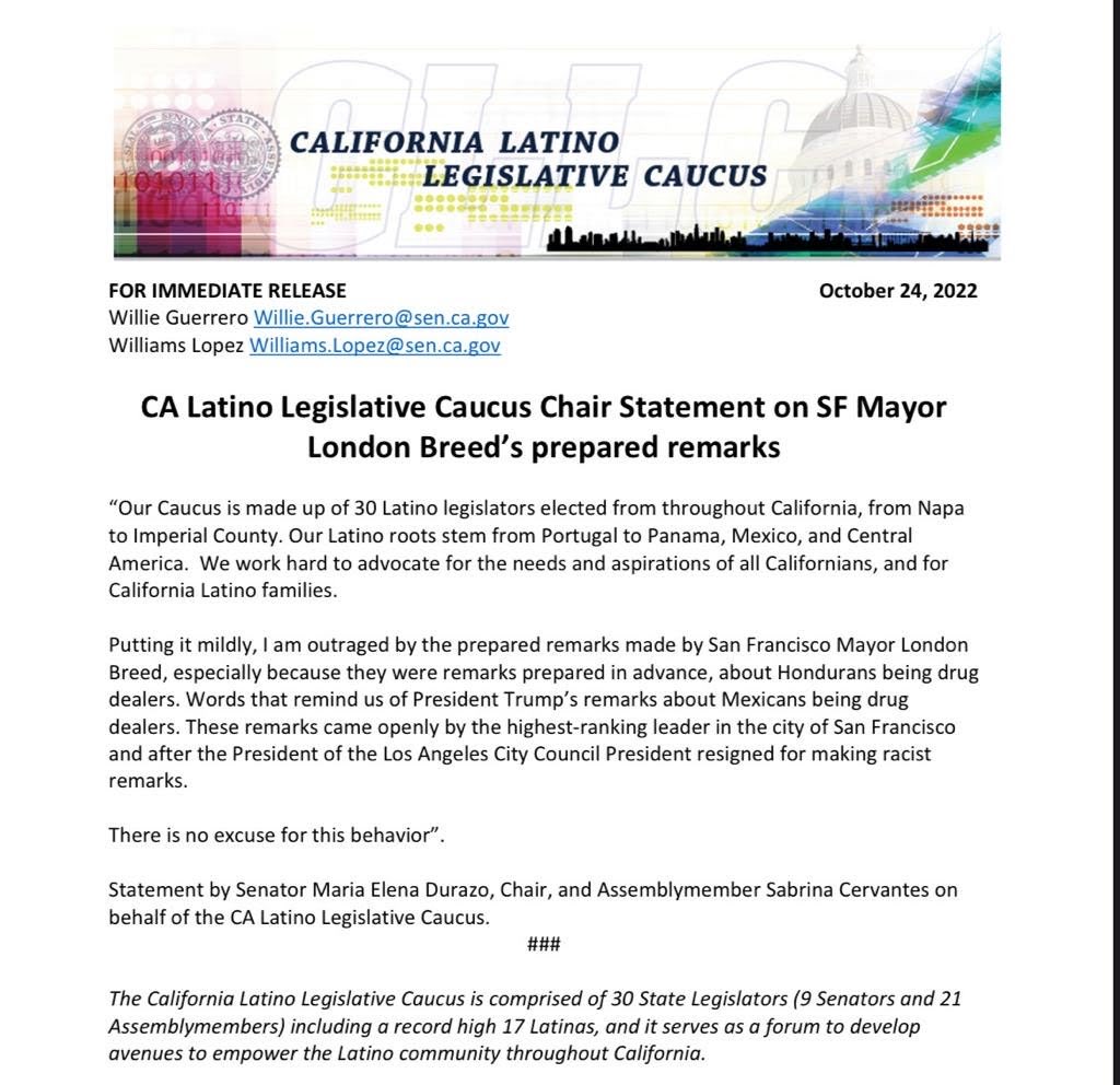 HelenIrisTorres's tweet photo. Thank you ⁦@AsmCervantes⁩ and ⁦@LatinoCaucus⁩ for ensuring all of our Latinos are protected from racist remarks that lead to racial profiling. https://t.co/B8lRFkLESS