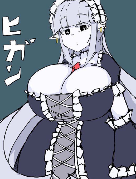 今月のうちの子
久しぶりに胸から下も描いた
白ばっかりなんでクッソぬりずらいですね・・ 