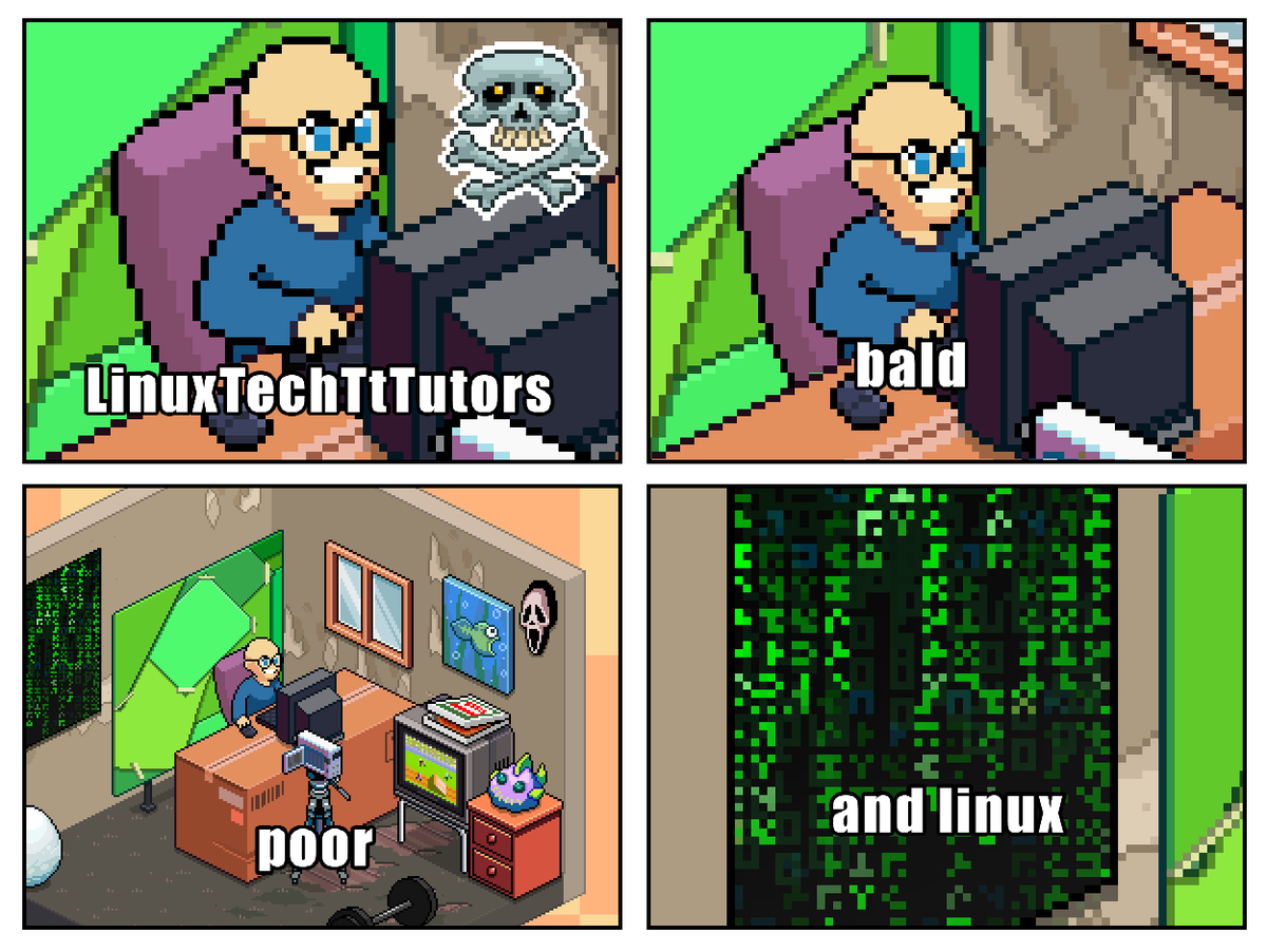TechTtTutors's tweet photo. LinuxTechTtTutors https://t.co/w6lSUk9jpC