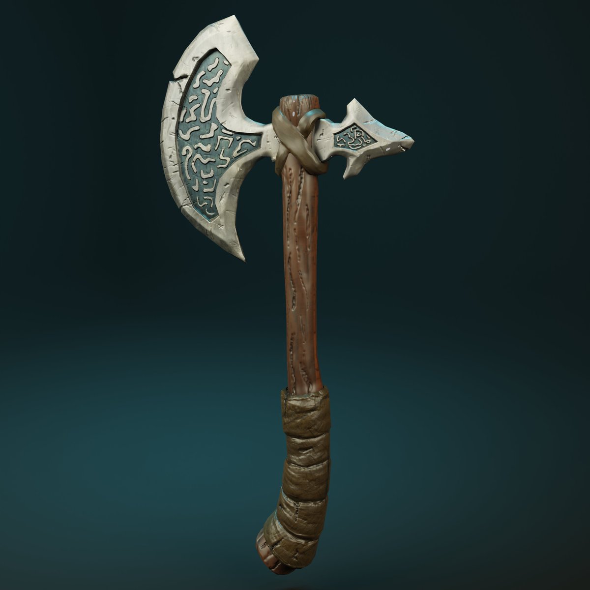 Capuccino3D's tweet photo. Detailed sculpted and texture painted Axe in blender. 🪓#blender #b3d #3dart https://t.co/SqhL6AKIxU