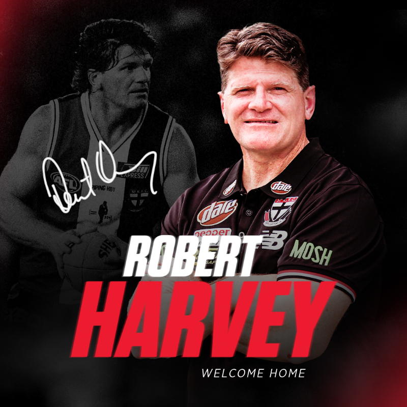 stkildafc's tweet photo. Welcome home, Harves ❤️