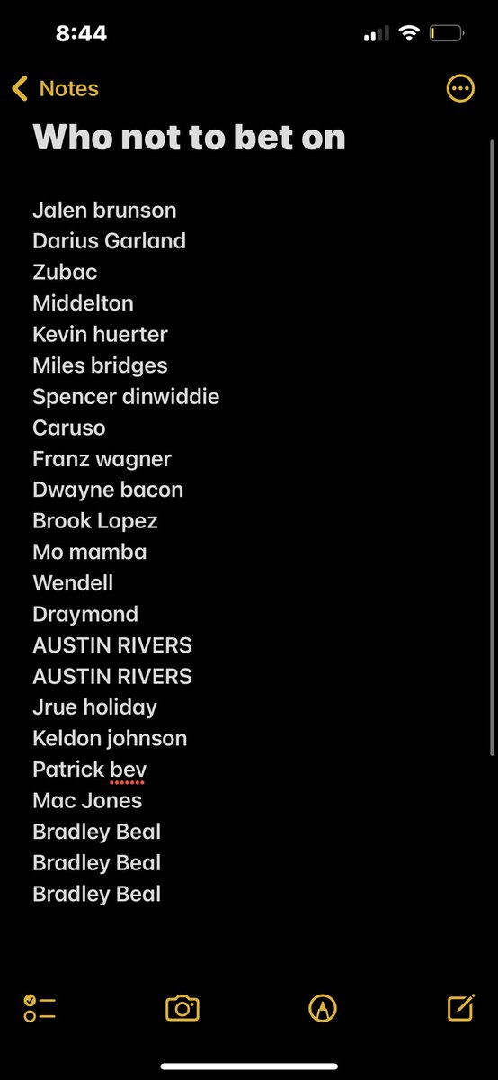 GuccGuwop's tweet photo. Tired of adding to this list https://t.co/5eOwe17ZVG