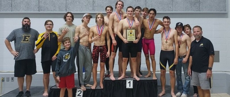 Congratulations to the FZE Boys Swim Team 2022 Champions of the GAC NorthCentral Championship #DontWishForItWorkForIt