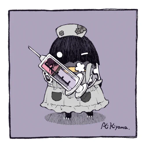 オハナース🎃💉

#イラスト 
#ハロウィン 