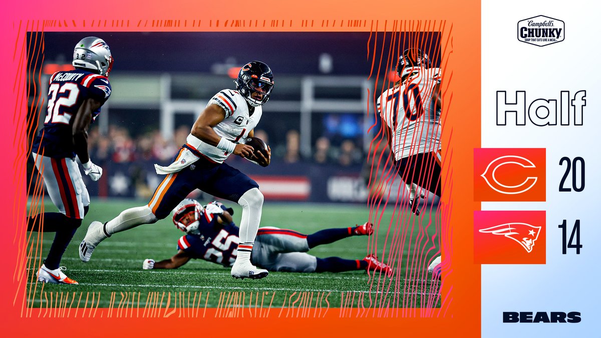 ChicagoBears's tweet photo. On top after βοΈ https://t.co/7hEDy6IT2K