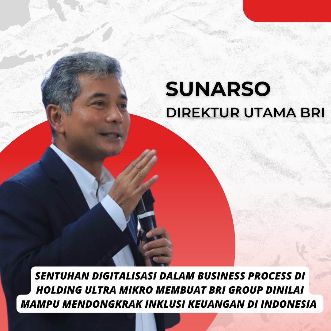AKHLAK_ID's tweet photo. BRI mampu mendongkrak inklusi keuangan di indonesia...

#BRIBerdayakanUMKM
#BRIforG20 https://t.co/aFrKDDfujH