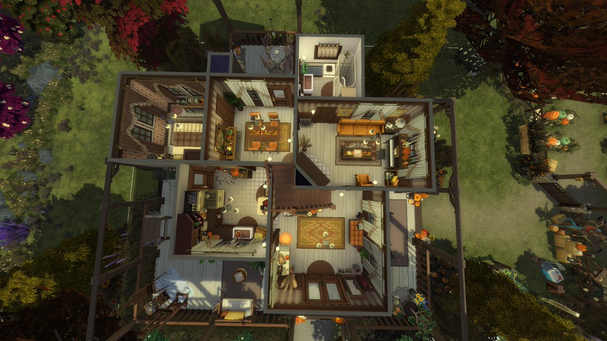bbyblueash's tweet photo. My take on the #Simsiewelcomeshell by @lilsimsie :D no CC; my gallery is pgsabol and the name of the build is Pumpkin Pie Parlor. built on twitch https://t.co/n4pubj8QE2 #Sims4 #ShowUsYourBuilds ππ₯§π https://t.co/uczcG5hzW1