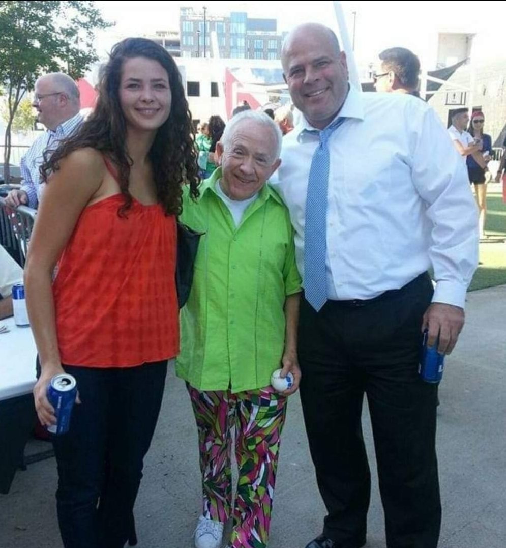 The world is a lot less fabulous today ✨️😪💔 What a treat for my niece and I to meet him at Nats Pride Night in 2016.