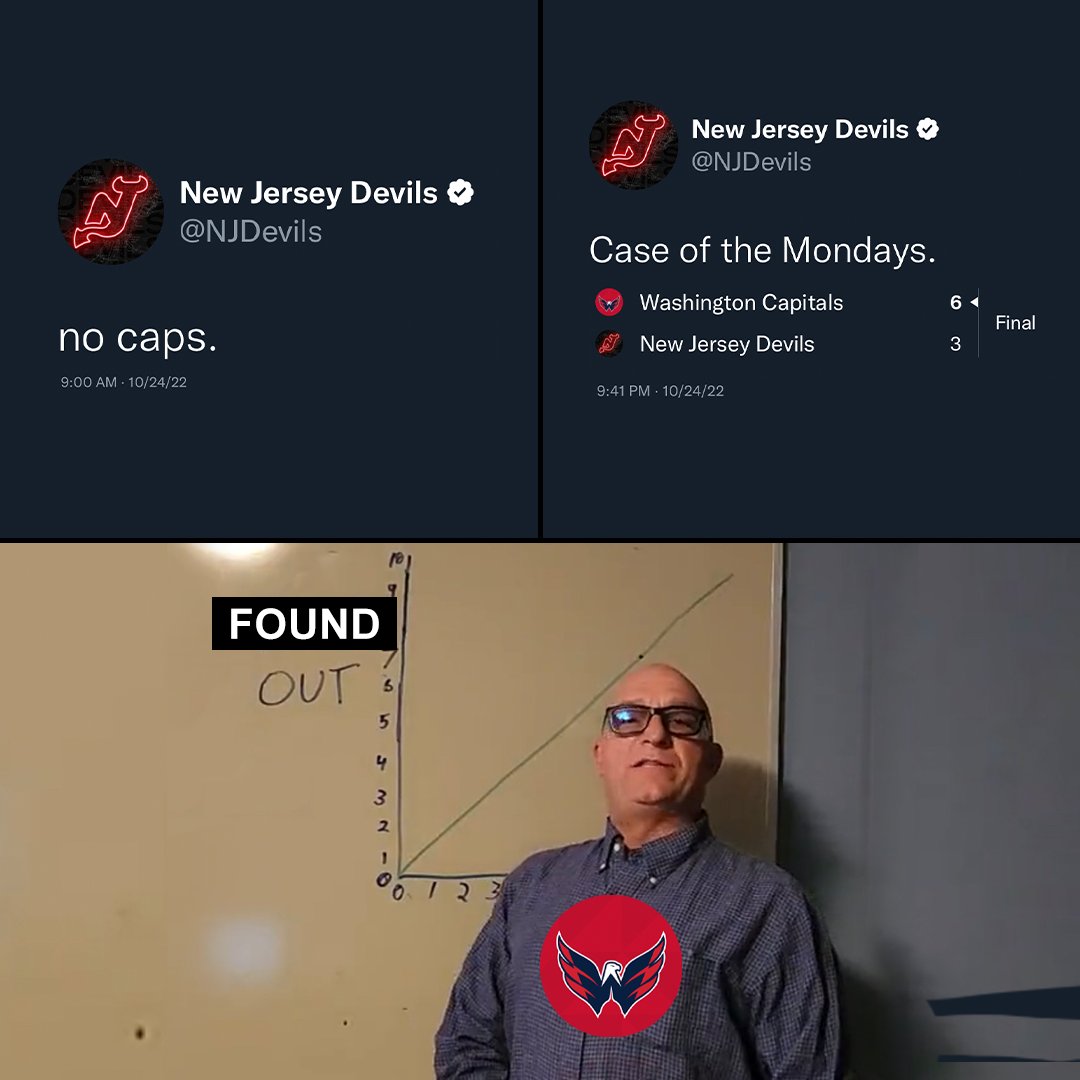 Washington Capitals tweet media