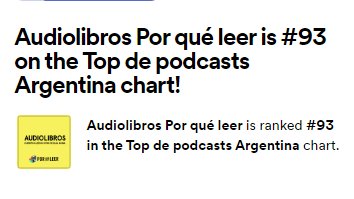 Gracias infinitas por hacerme parte de sus días. Por elegir #AudiolibrosPorQuéLeer  ♥ 
Les dejo un hilo de 10 audiocuentos y sus respectivos links por si gustan terminar el día escuchando una historia... o más (hay unos 210 episodios)