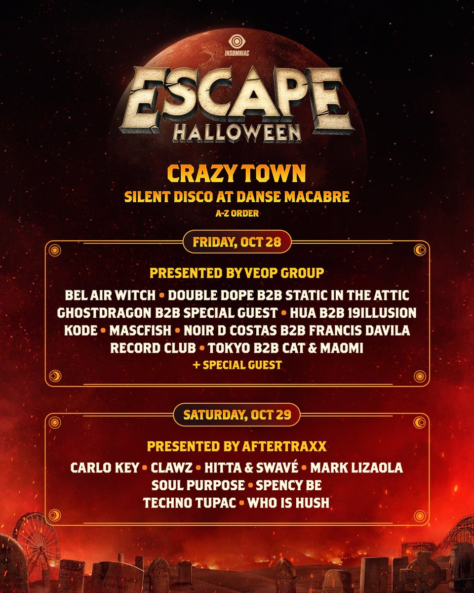 WE BACK AT <a href="/EscapeHalloween/">Escape</a>