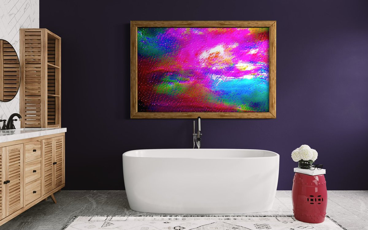 Jplush_art's tweet photo. Another version of my cloud photography with vibrant neon colors texturized for movement.

# 36 Neon Sky
 https://t.co/T6Bfz3WUPy via @opensea

#Artist #Photos https://t.co/43YzRpJLUQ