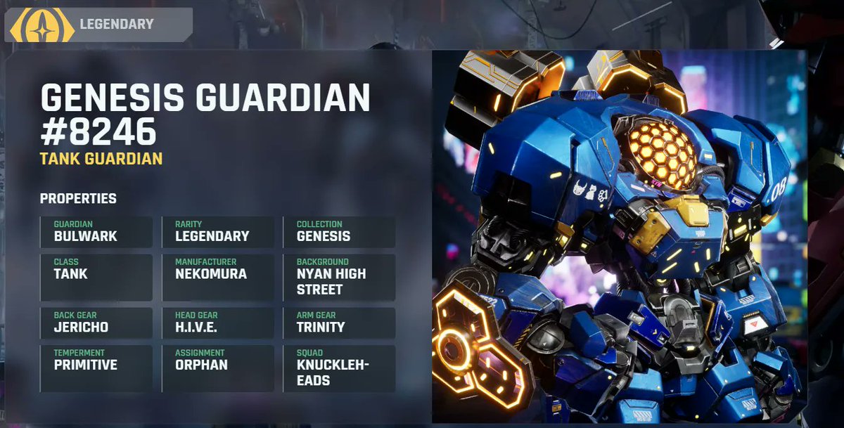 MetaGamingGuild's tweet photo. π¦ Time to Unbox Your #GenesisGuardians!
The highly-anticipated @nyanheroes #GenesisGuardianDrop is finally LIVE! Own one of these #GenesisNFTs and experience an epic #unboxing for yourself! π₯
β‘οΈ Mint here: https://t.co/KhtVwz5kmR
#nft #nfts #nyanheroes #mint #nowminting https://t.co/5bPH6ZI8Ay