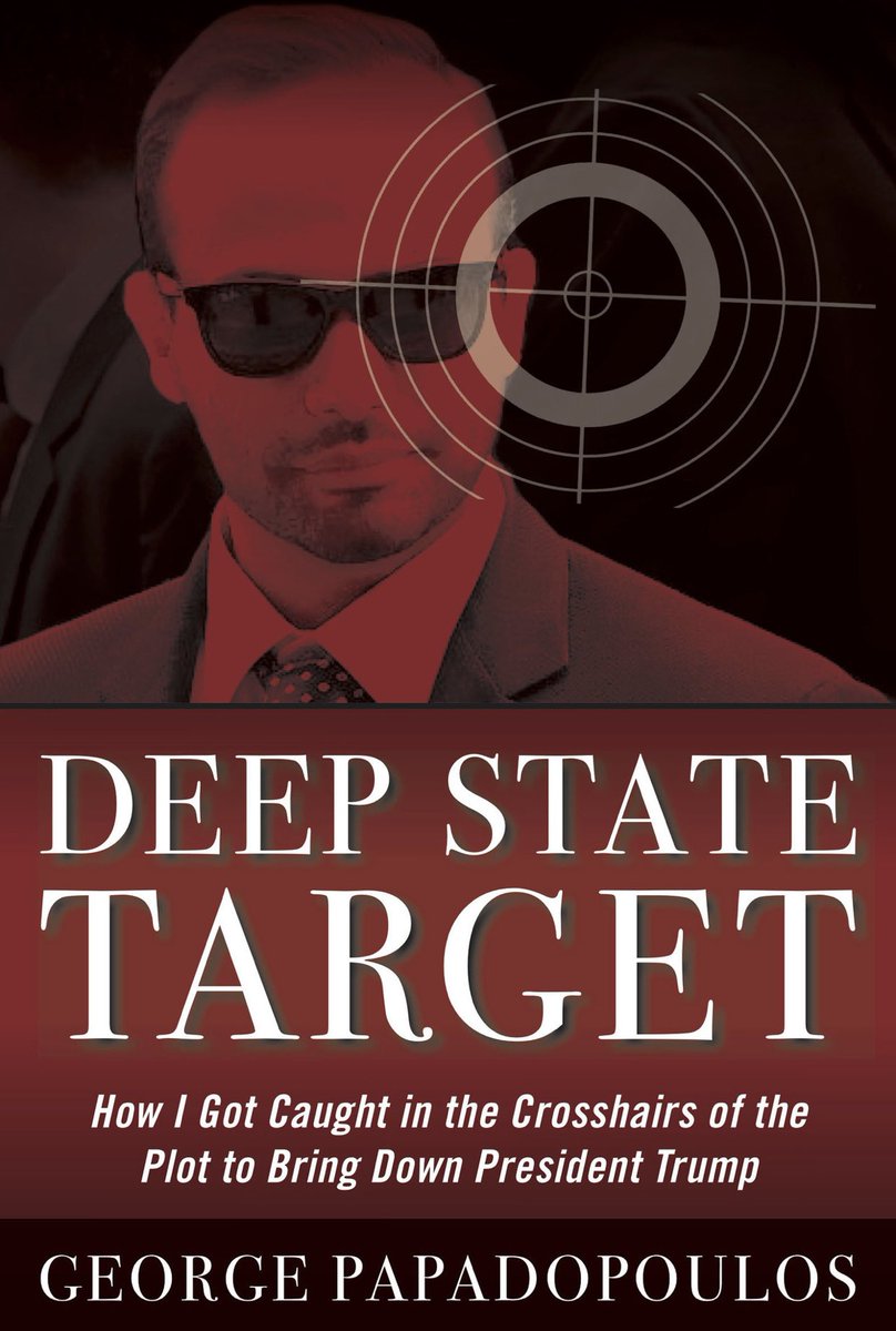 I received my SIGNED COPY of DEEP STATE TARGET today by @GeorgePapa19. I bought it for my husband for Christmas. However, I was so anxious to read it myself, I went ahead and bought it on Audible. You can direct message George to learn how you can get your signed copy too.