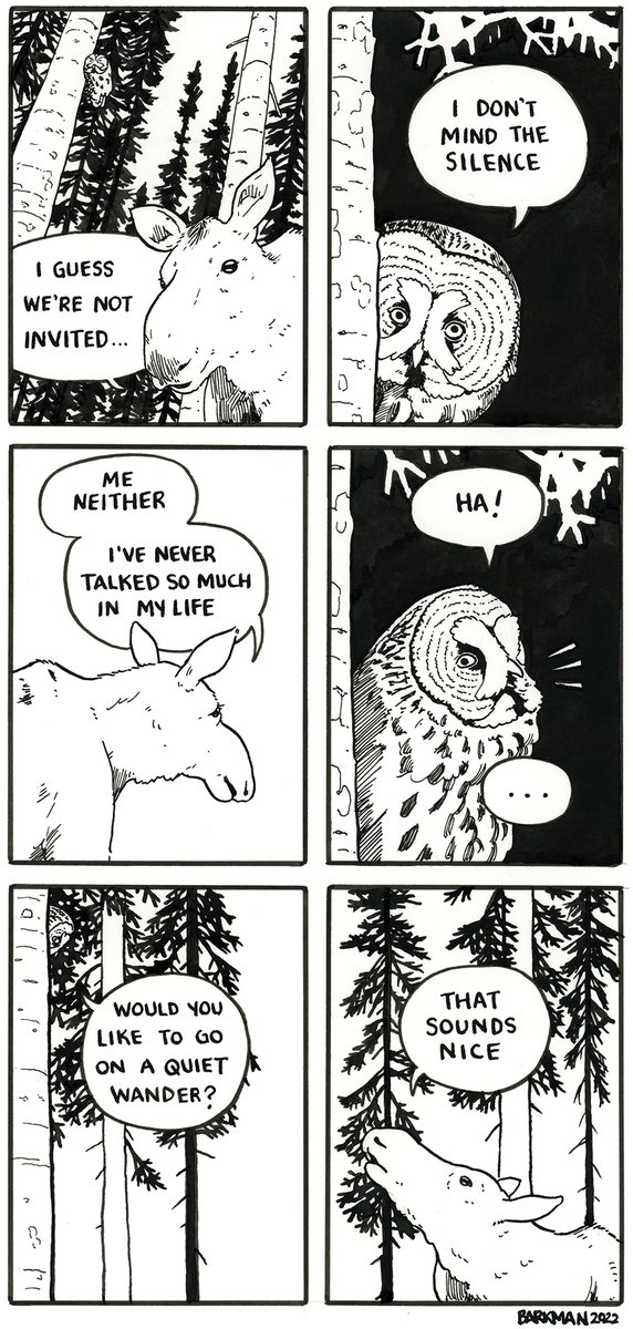[24/31] - The 1st panel here is an edit of the last panel from 23. I don't normally change comics once I've posted them but in this case many people were interpreting there being smoke where I intended clouds. I thought this might lead to some confusion if I didn't fix it. 