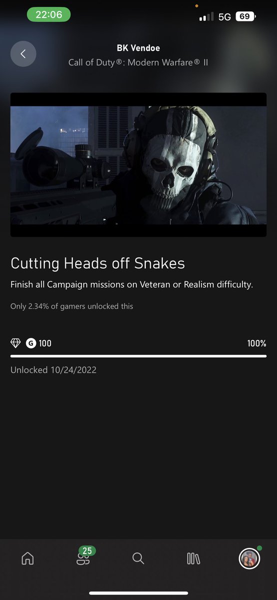 BkVendoe's tweet photo. @InfinityWard Words hold no weight when I can just show you the achievements 🏆 https://t.co/MzgVM1rMqv