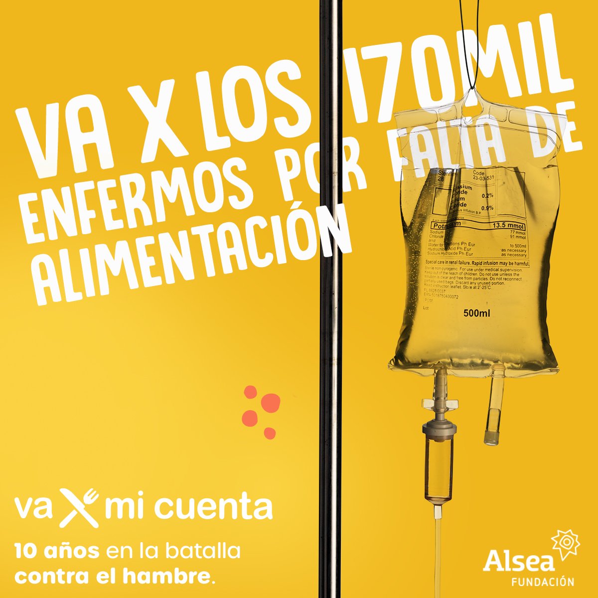 VaXMiCuenta's tweet photo. En el mundo 🌏 cada 10 segundos 🕒 muere una niña o un niño por causas relacionadas con la desnutrición. 
Va x la población en situación vulnerable 👪 

Dona en https://t.co/YFBYSMv7N5 o compra alguno de nuestros productos con causa 🧡

#VaX10AñosMás #NadieMásConHambre #VXMC https://t.co/hKMpoQ0clu