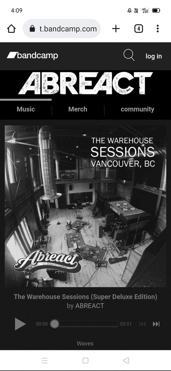 SUPPORT YOUR LOCAL BANDS!
Band: Abreact 
Origin: Bendigo, Victoria, Australia 🇦🇺
Single: The Warehouse Sessions (EP)
Released: 2016
<a href="/ABREACT_hc/">ABREACT</a>