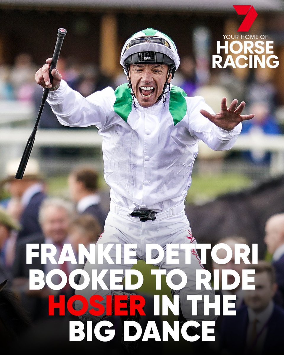 7HorseRacing 🐎 (@7horseracing) on Twitter photo 🙌 This is huge news 🙌
<a href="/FrankieDettori/">Frankie Dettori</a> will ride in The Big Dance at Royal Randwick! <a href="/NCW717/">Nick Williams</a> 🙌 This is huge news 🙌
<a href="/FrankieDettori/">Frankie Dettori</a> will ride in The Big Dance at Royal Randwick! <a href="/NCW717/">Nick Williams</a>