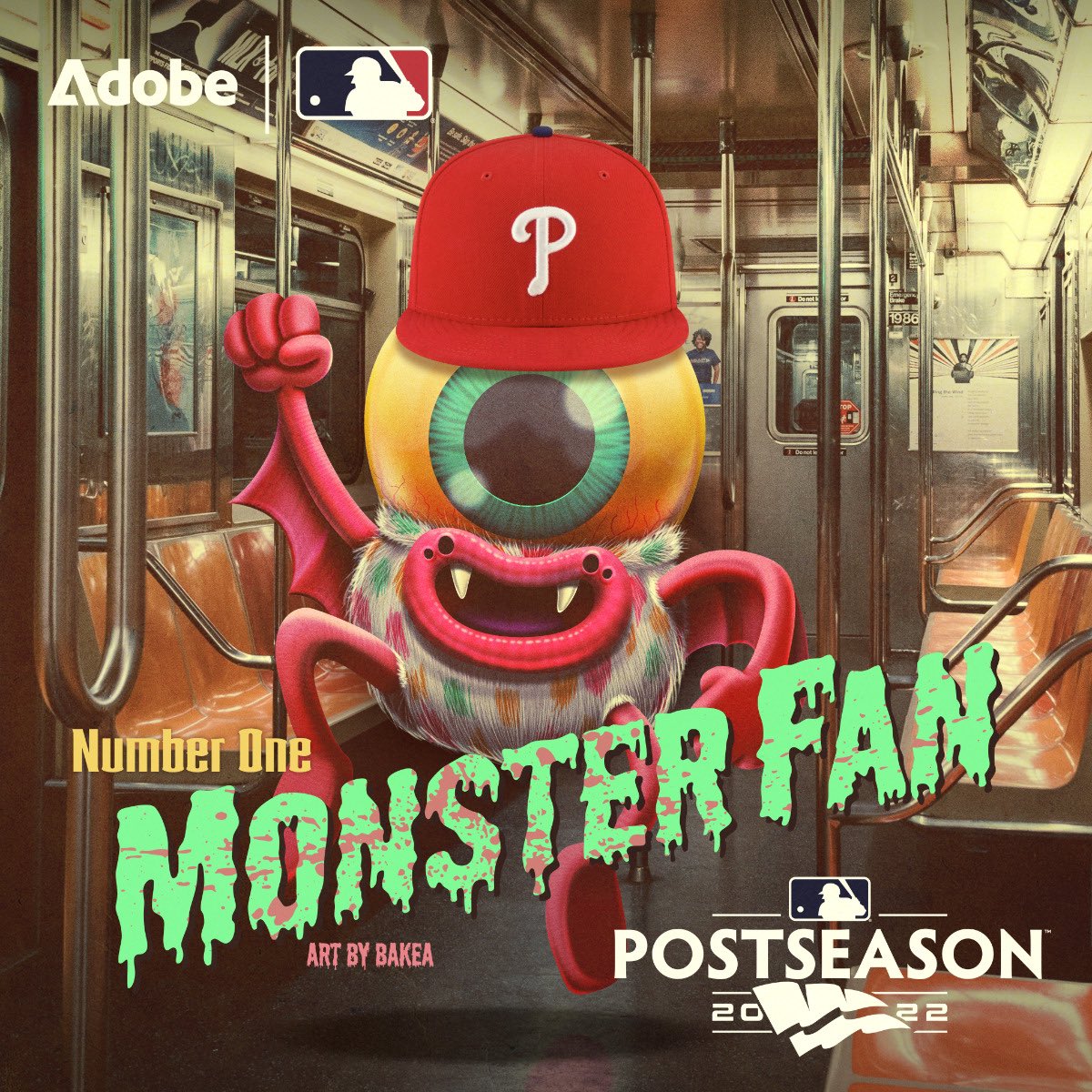 thepctick's tweet photo. Do I qualify as enough of a monster fan to justify posting this strange picture in an attempt to win World Series tickets? My lingering sore throat and jubilation from yesterday’s pennant clincher says yes IMO. #adobemonsterfan #RedOctober https://t.co/4XEF11f9xn