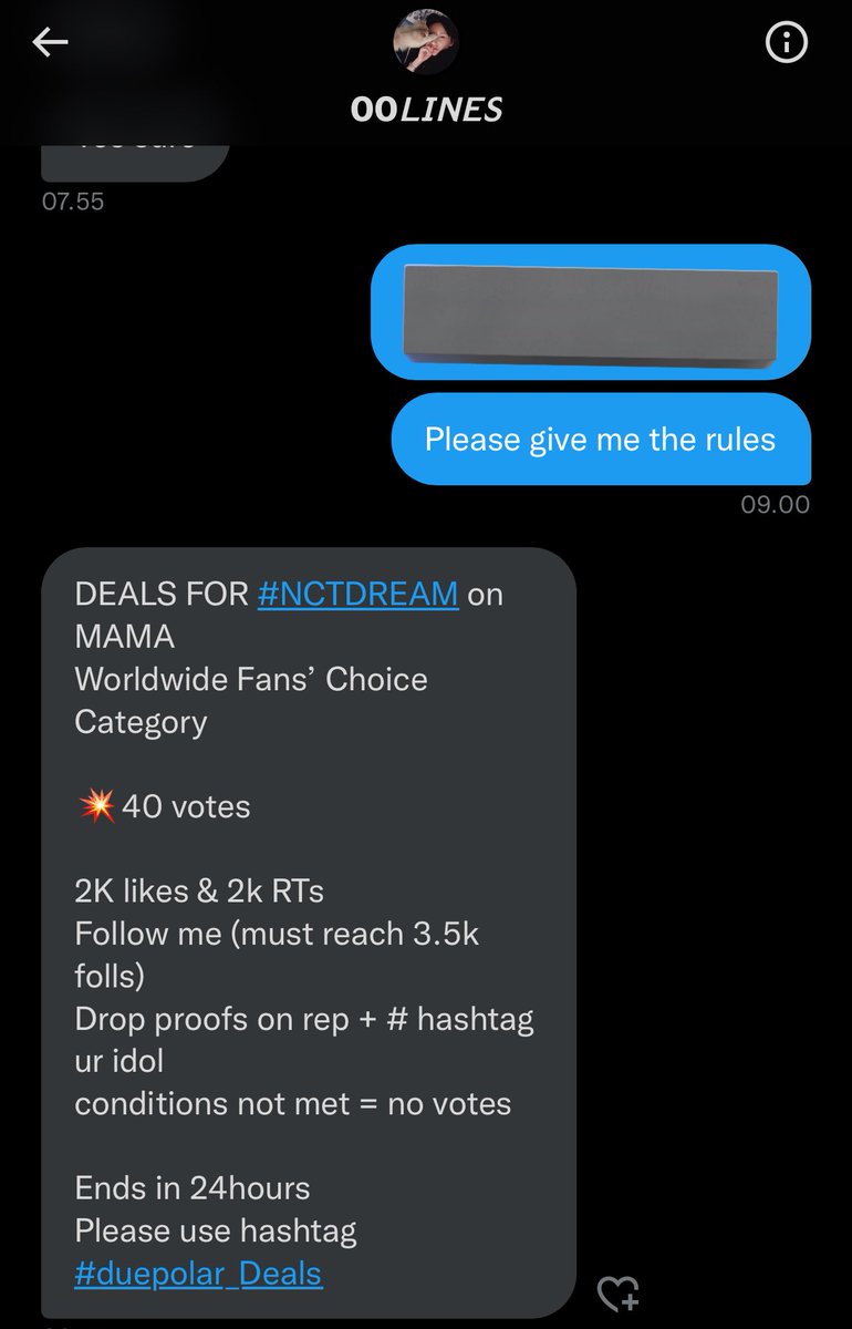 parkjisung_0225's tweet photo. DEALS FOR #NCTDREAM on MAMA
Worldwide Fans’ Choice Category

💥40 votes 

2K likes &amp; 2k RTs
Follow @duepolaristar (must reach 3.5k folls)
Drop proofs on rep + # hashtag ur idol
conditions not met = no votes

Ends in 24hours
#duepolar_Deals https://t.co/Z1TSHjAncR