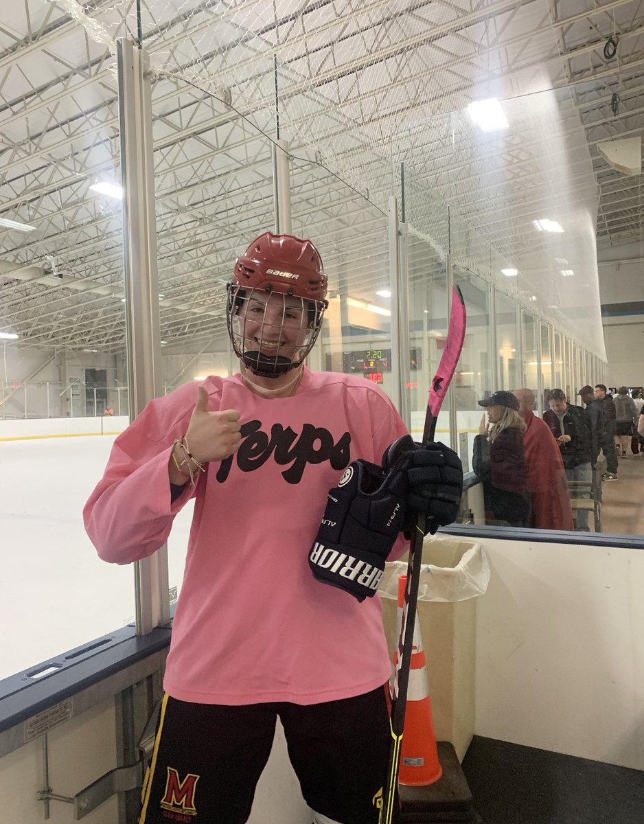 Friday 10/21: University of Maryland vs. Navy pink the rink! 🎗️