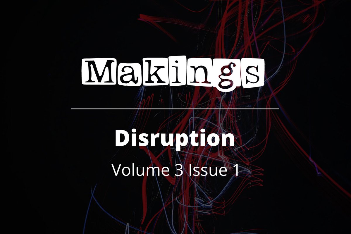 We are pleased to announce that the new issue is out!

Eight fascinating articles on the various #disruptions happening to and within the #CCIs.

A huge thank you to our contributors and peer reviewers.

Enjoy! Link to the issue: tinyurl.com/2fjvuz2j
