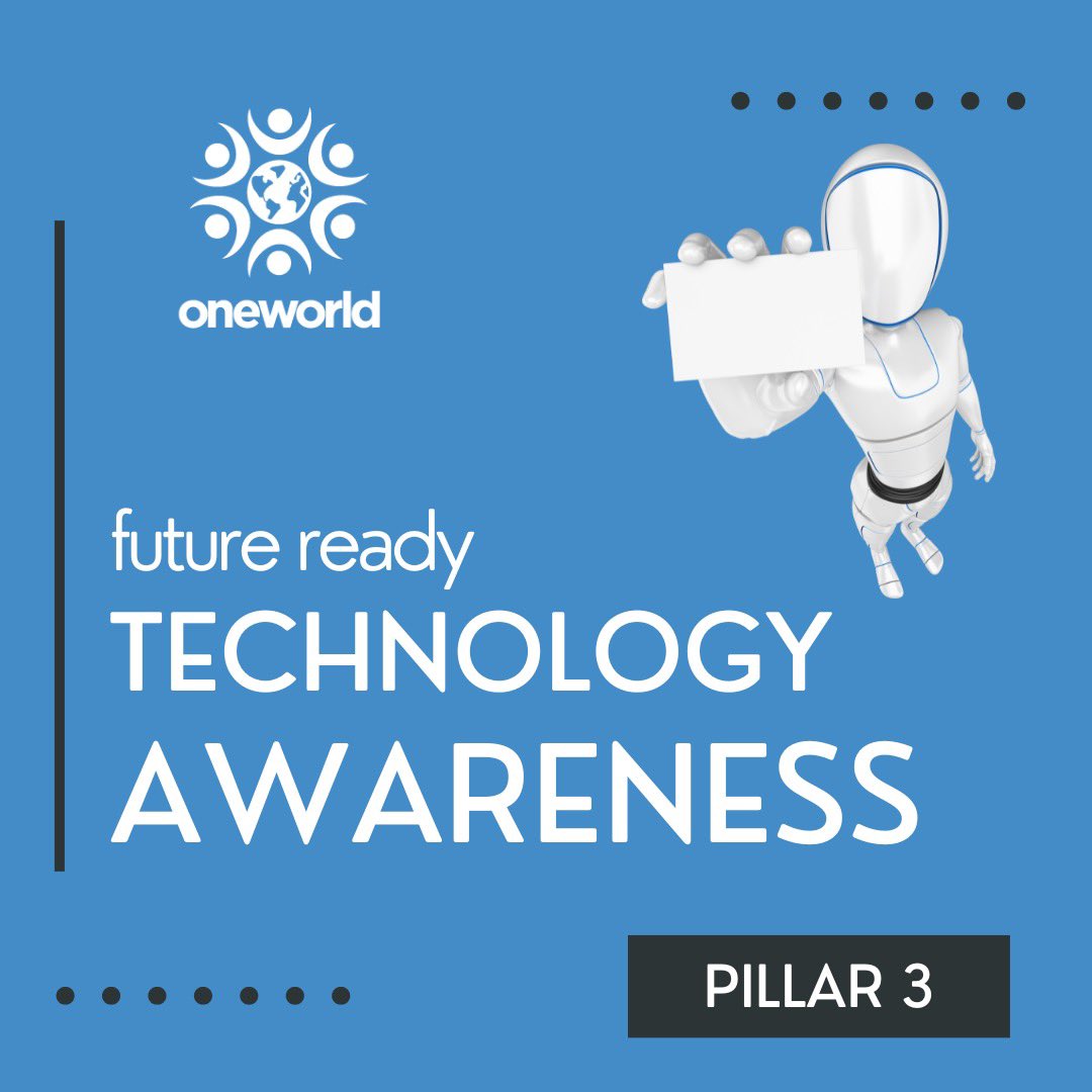 oneworld_fr's tweet photo. Technology awareness is key to being future ready 💻
•
La consciencia tecnológica es clave para estar list@s para el 2030 💻
#oneworld #oneworlduv #education #futureready #innovation #global #teacher #climatechange #community #learning #future #school #educacion #innovacion https://t.co/EElRC2471l
