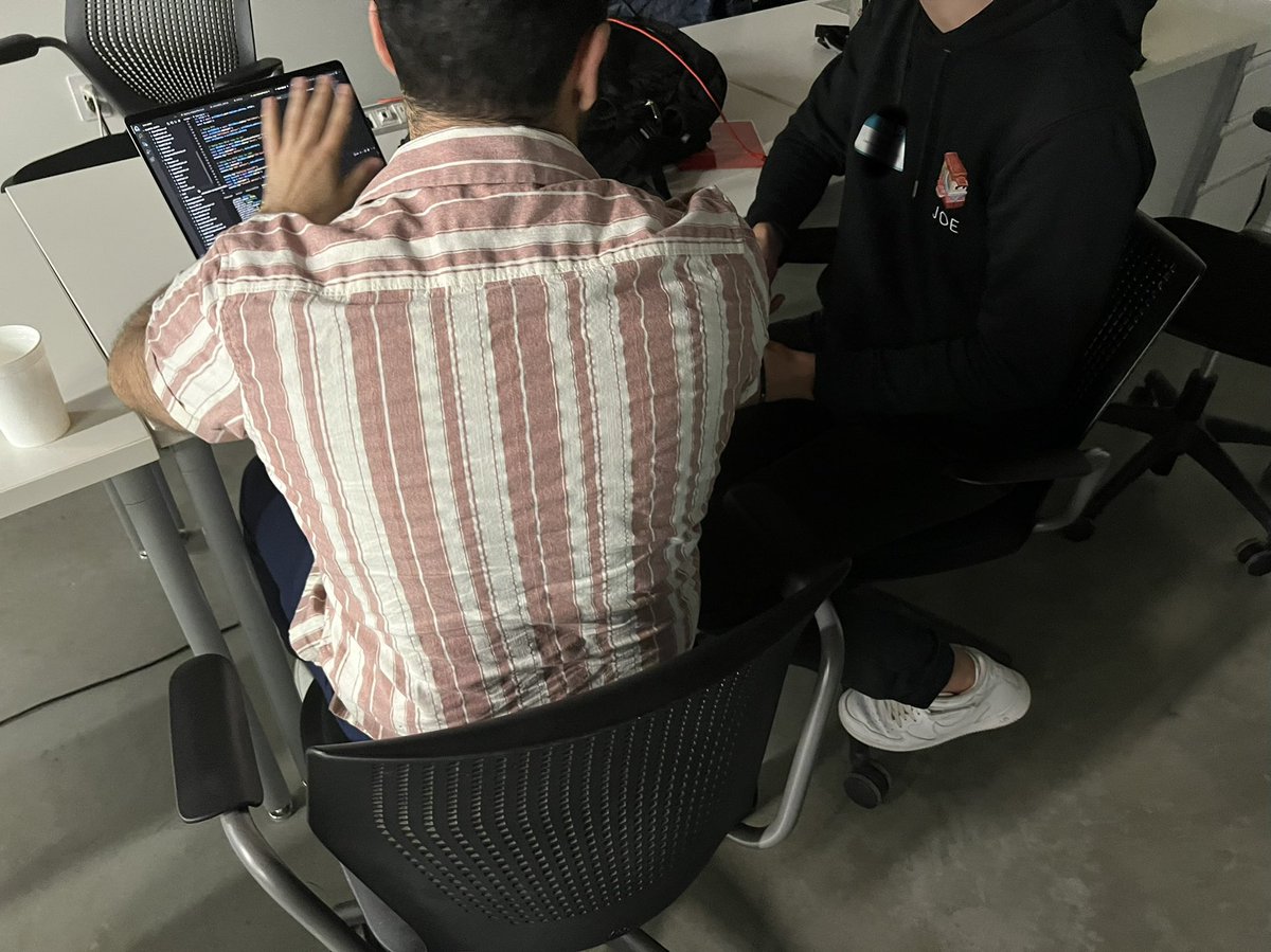 Probably nothing. Just @traderjoe_xyz looking 👀 over our code at #AvalancheCreates