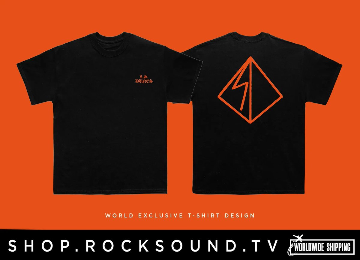 This is an L.S. Dunes shirt that you're not going to find anywhere else. Grab it exclusively from store.rocksound.tv/lsdunes-tw