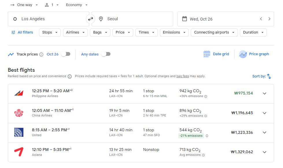 j6hyun's tweet photo. The cheapest flight from LA to Seoul for the next day is ₩975,000 ($675). The cheapest nonstop flight is almost 50% more expensive at ₩1.33 million KRW (about $920 USD). + Tax &amp; Luggage expenses. 

AND OMEGA X PROVIDED EVERYTHING! LET THAT SINK IN!

#PROTECTOMEGAX #OMEGA_X https://t.co/tnXoHWfoTU