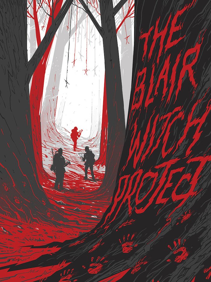 KevSothoth's tweet photo. DAY 24/FOUND FOOTAGE/
THE BLAIR WITCH PROJECT 1999
I actually saw it a week before general release. Folks didn't know it was fake when I saw it. There were people fainting, screaming and freaking out at the end.  
#31dayhorrorchallenge 
@NOFSpodcast  #HorrorFam https://t.co/gv8VImeUAK