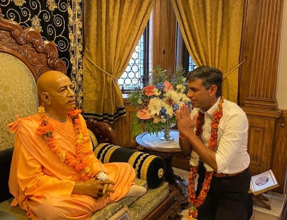 Radharamn Das राधारमण दास on Twitter "Proud Hindu RishiSunak