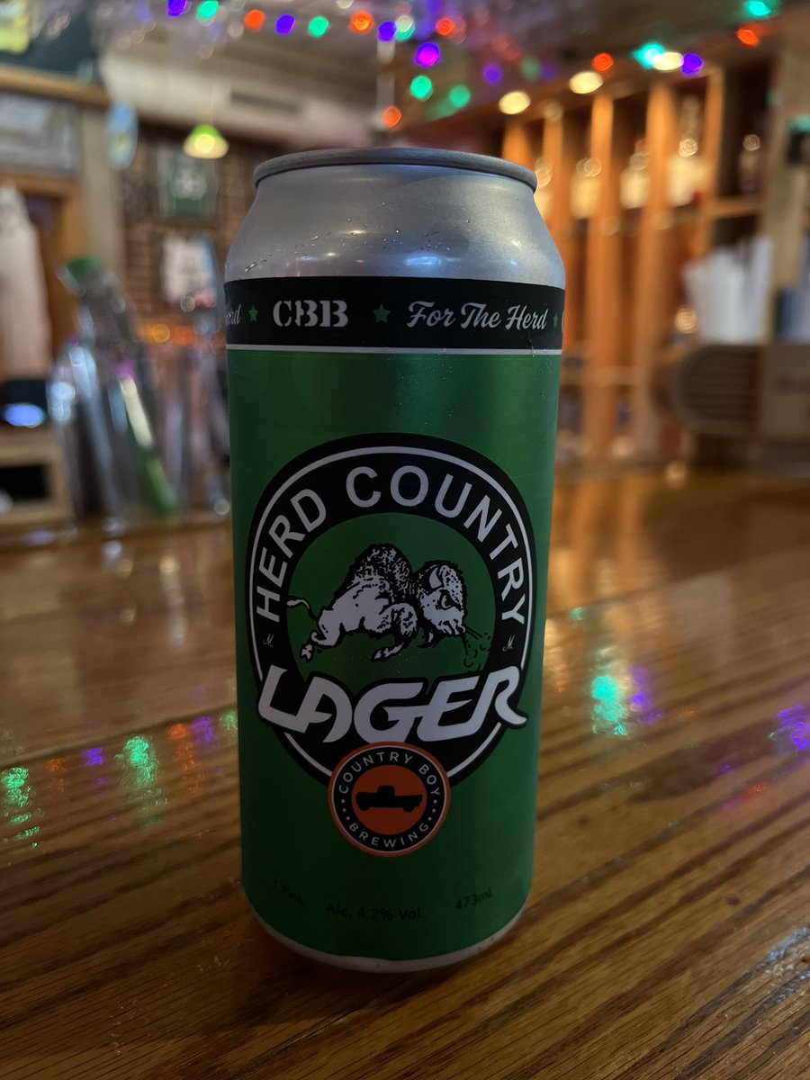 TheUnionPub's tweet photo. Herd Country Lager is here. Go Herd! 💚🍻 https://t.co/fpikbLdkez