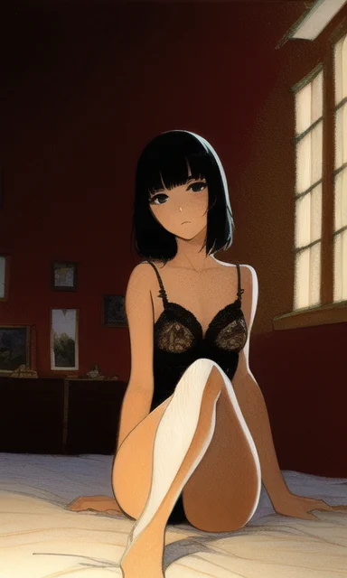 未亡人っぽくしたい。#NovelAI #NovelAIDiffusion