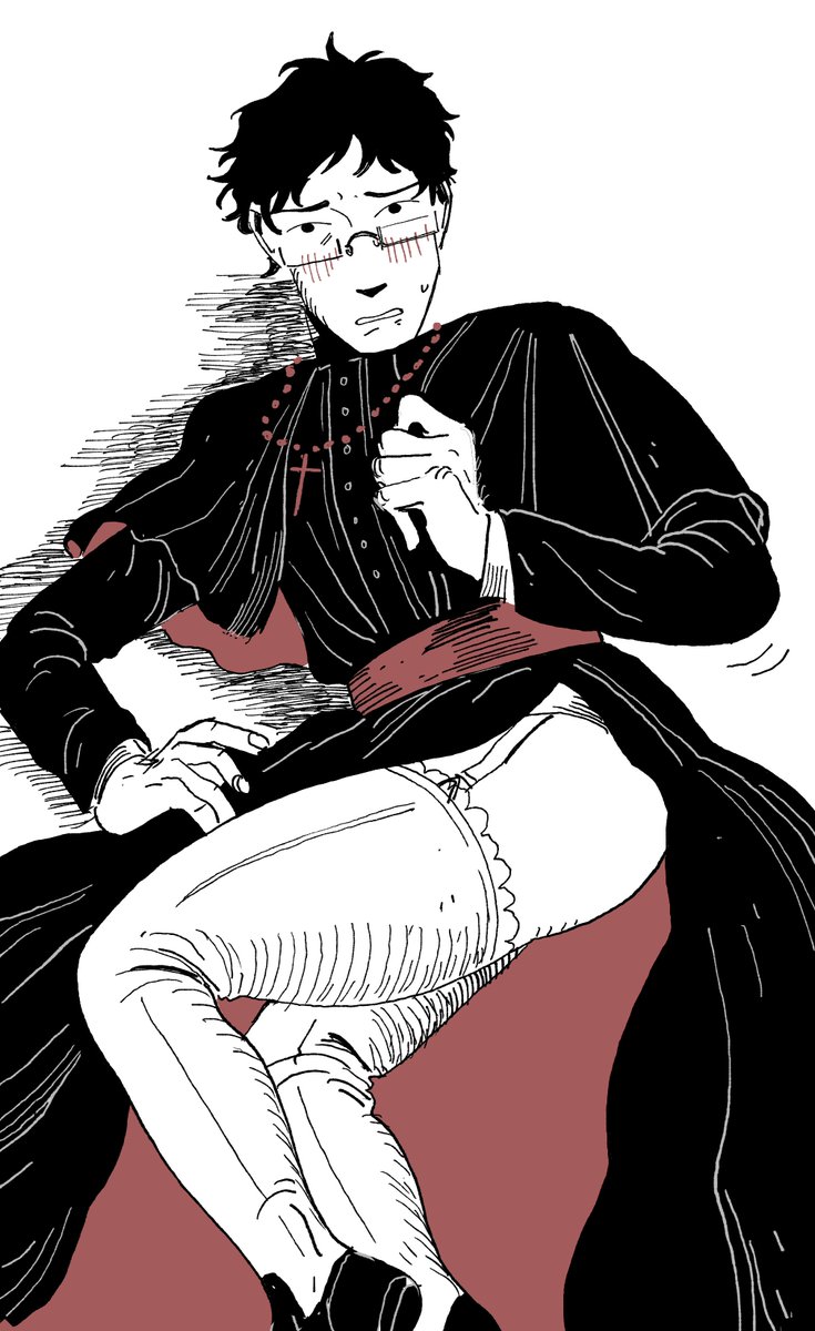 Ramlightly's tweet photo. What are you hiding under there, priest? https://t.co/zIk7jw2aJD