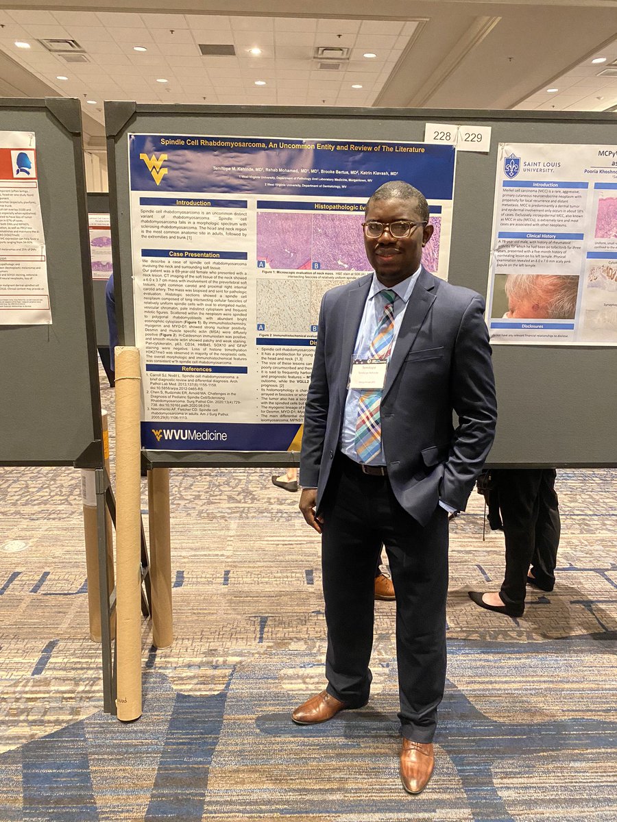 Edkhine's tweet photo. It was a great experience at the just concluded ASDP conference. There was some huge highlights, such as meeting the phenomenal @JMGardnerMD and many other luminaries. 
#ASDPTweets #pathology #pathTwitter #dermpath #dermatology #dermatologia #dermtwitter #asdp22 https://t.co/IWgrp6fDzi