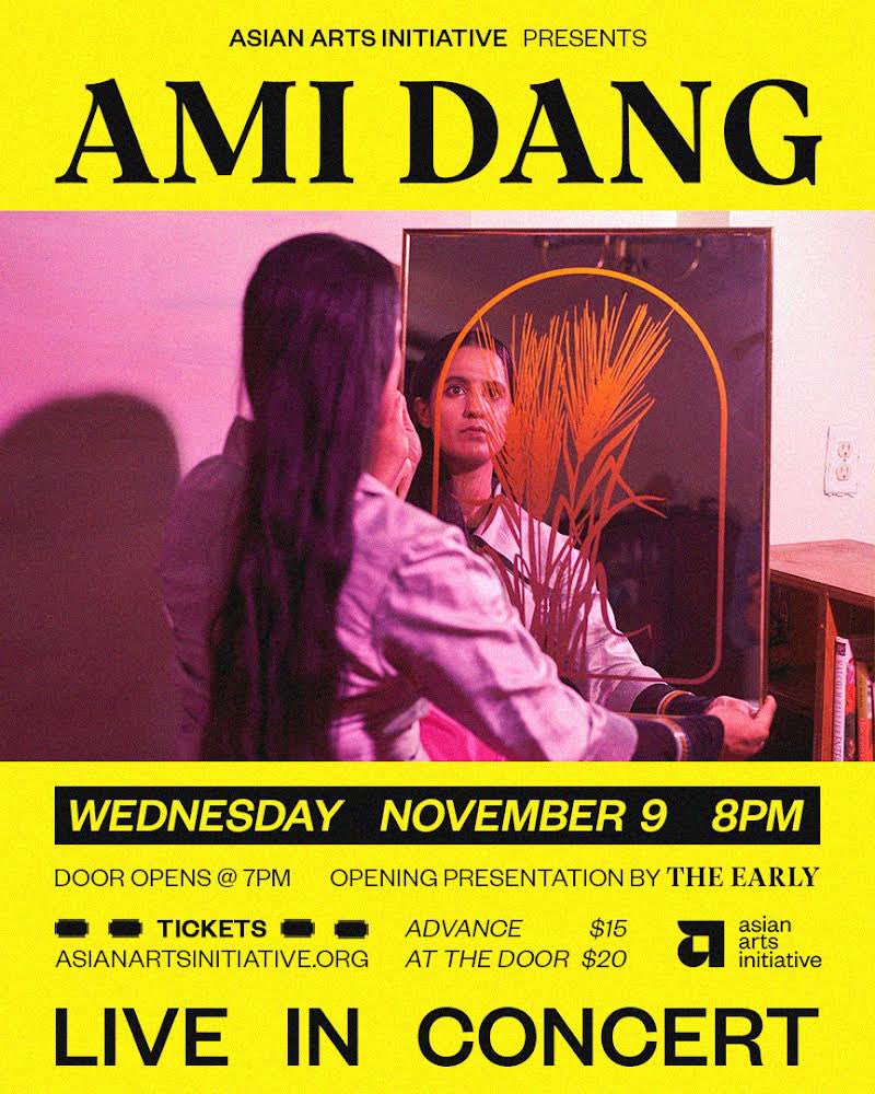 IshiiAnnie's tweet photo. AMI DANG AMI DANG @amidang AMI DANG performing at @AsianArtsPhilly with The Early @TheEarly The Early. 
November 9 in Philly!

I am SO thrilled. No words. 

https://t.co/tZ0yYKklmB https://t.co/KhHKYF2wsA