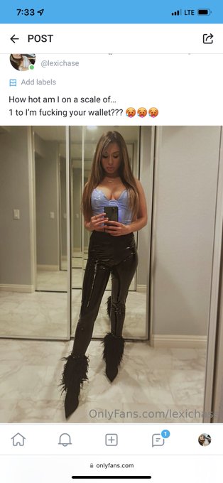 Well&hellip; https://t.co/lE2crKHYaD<a href="/tag/femdom"class="tags"><span>#femdom</span></a><a href="/tag/redbottoms"class="tags"><span>#redbottoms</span></a><a href="/tag/findom"class="tags"><span>#findom</span></a><a href="/tag/meangirl"class="tags"><span>#meangirl</span></a><a href="/tag/bootworship"class="tags"><span>#bootworship</span></a>