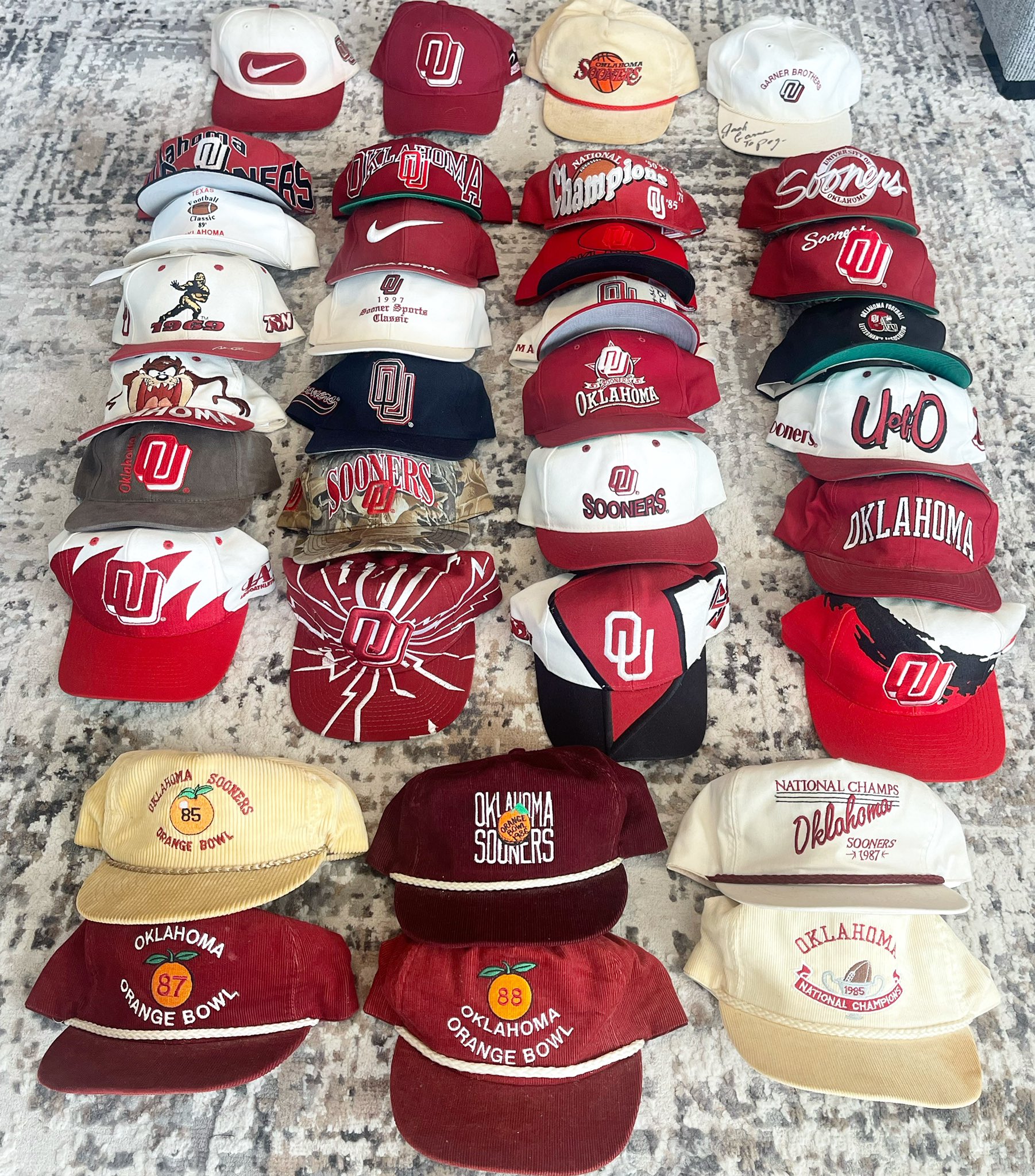 Oklahoma football clearance hats